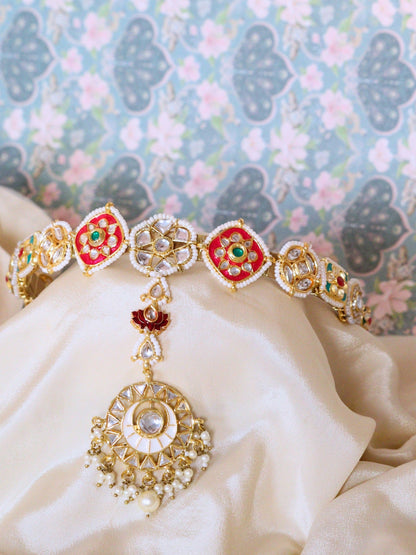 VIANA JEWELS Amrata Maangtikka Hairband