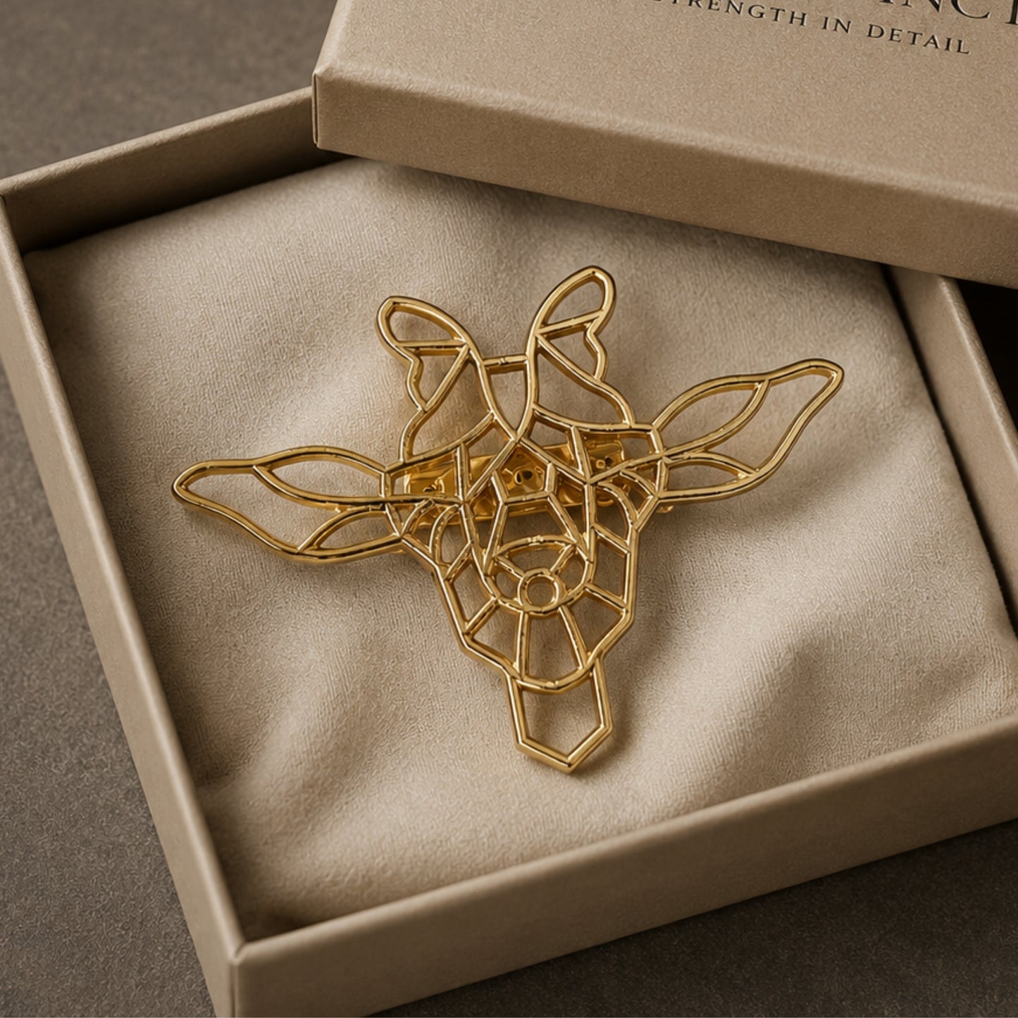 Viana Jewels Savana Giraffe Brooch