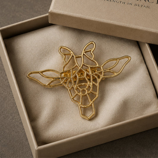 Viana Jewels Savana Giraffe Brooch