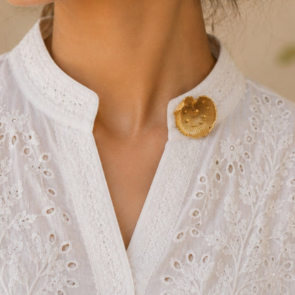 Viana Jewels Lotus Bloom Brooch