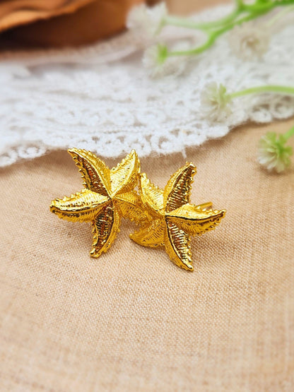 Viana Jewels Starfish Studs Earrings