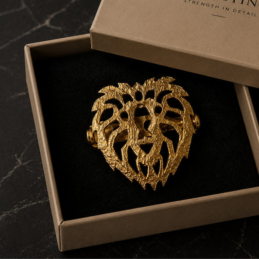 Viana Jewels Regal Lion Brooch