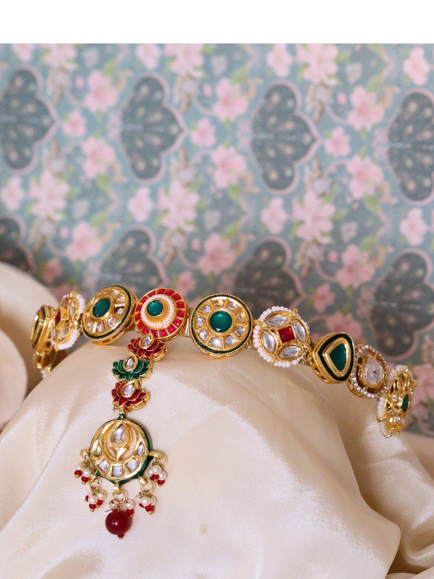 VIANA JEWELS Amol Maangtikka Hairband