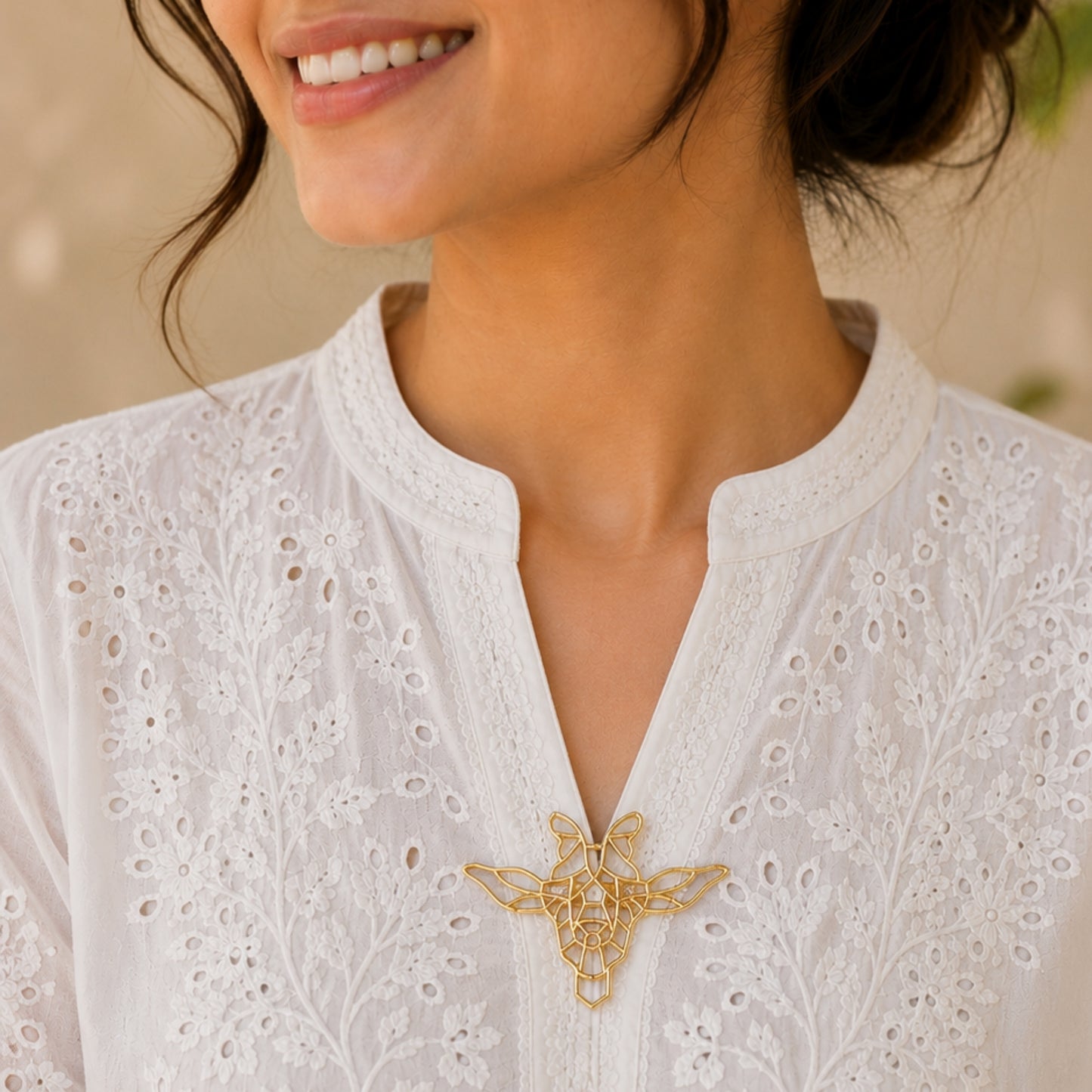 Viana Jewels Savana Giraffe Brooch