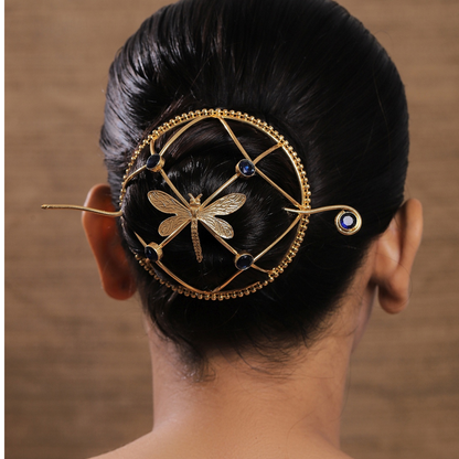 Dragonfly HairBun Accessory
