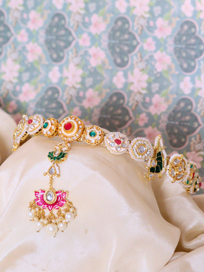 VIANA JEWELS Amara Maangtikka Hairband