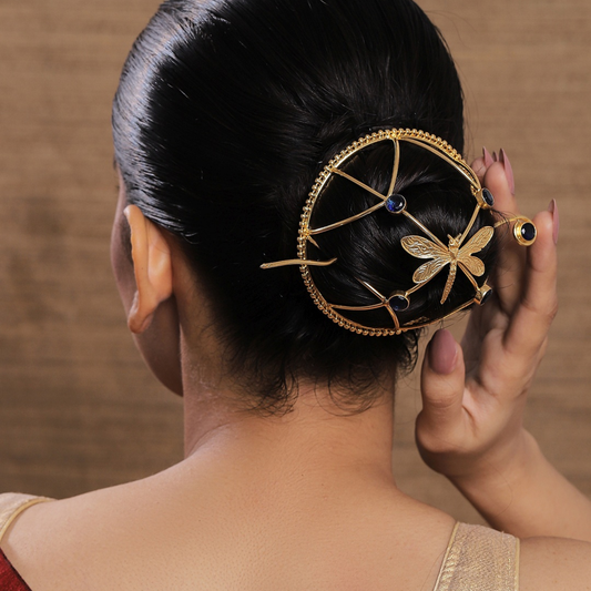 Dragonfly HairBun Accessory