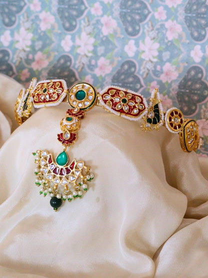 VIANA JEWELS Aadya Maangtikka Hairband