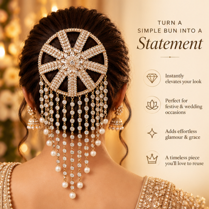 Tara Pearl Hair Bun