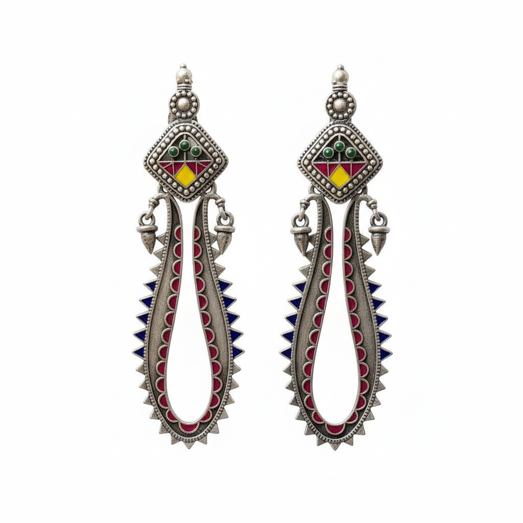 VIANA JEWELS Amrapalli Earrings