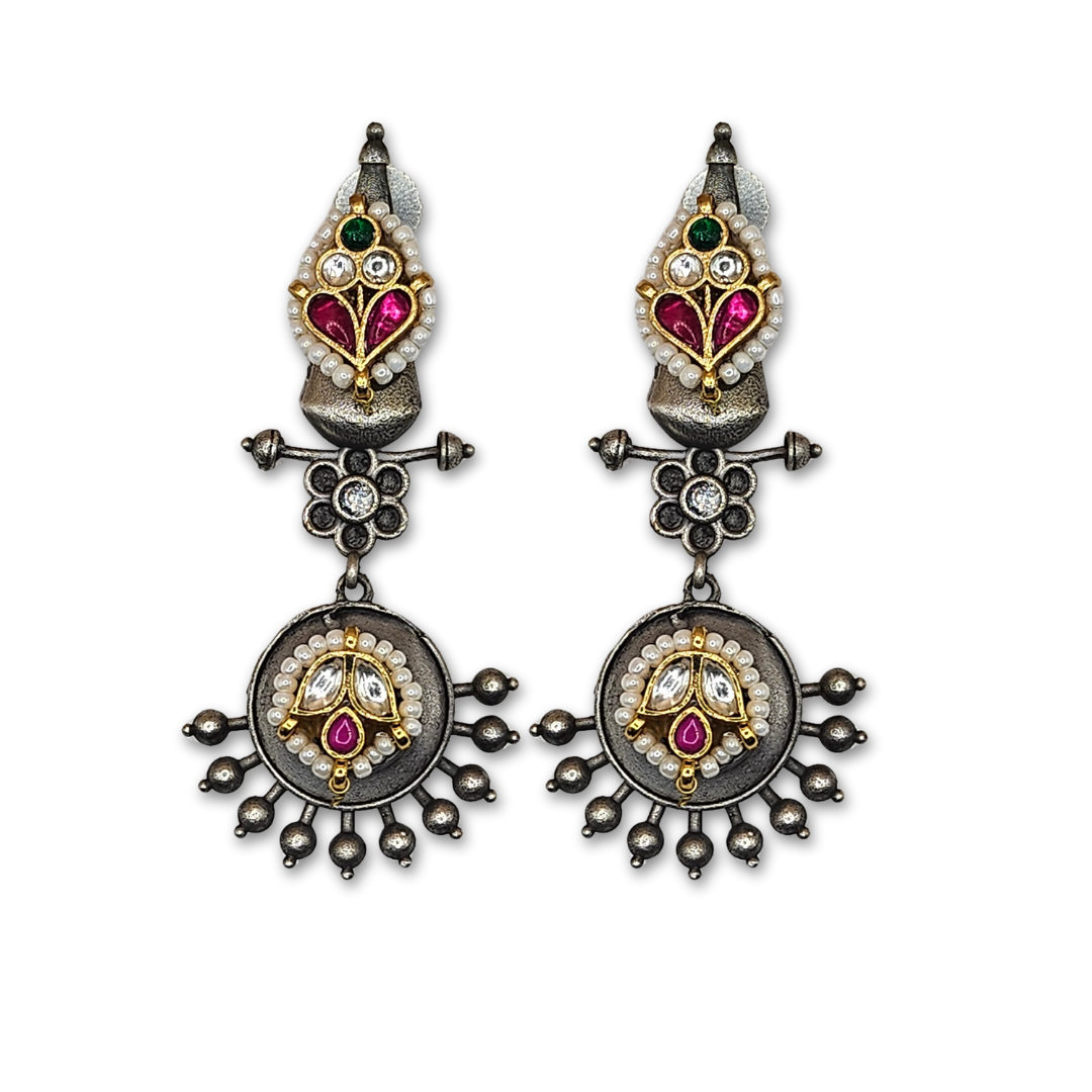 Garba Glisten Pachi Earrings