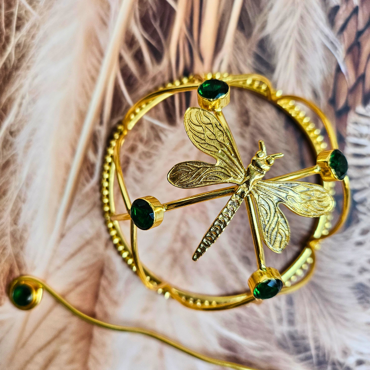 Dragonfly HairBun Accessory