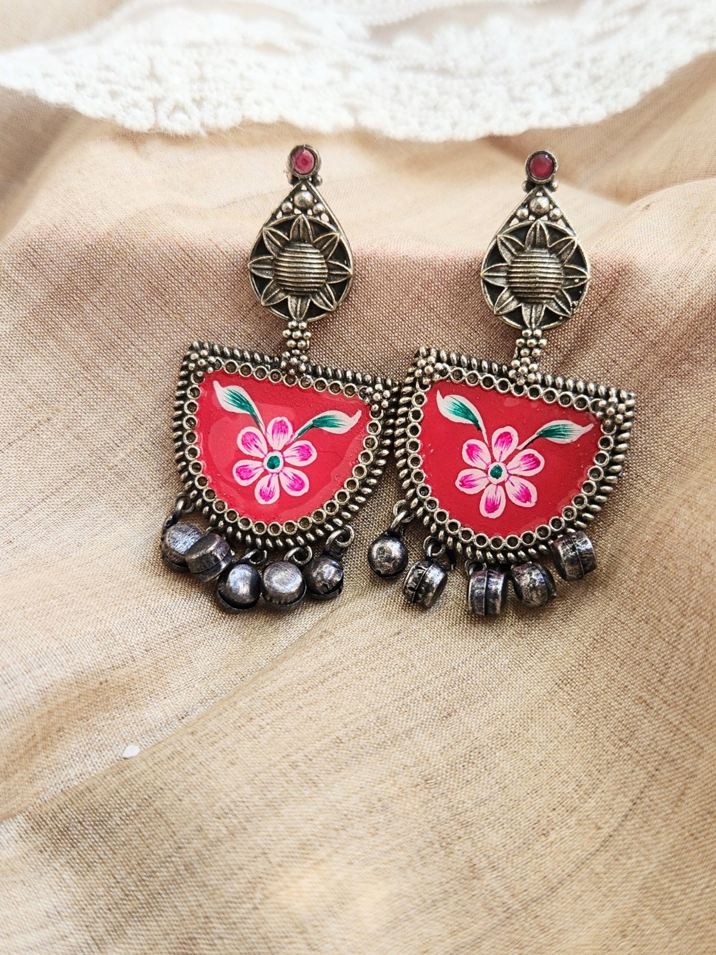 VIANA JEWELS Zareena Chandballi Earrings