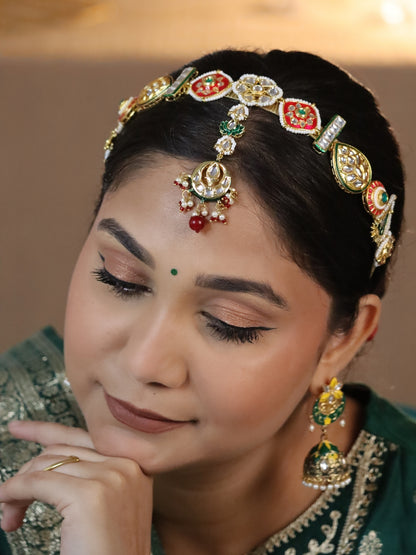 VIANA JEWELS Amrita Maangtikka Hairband