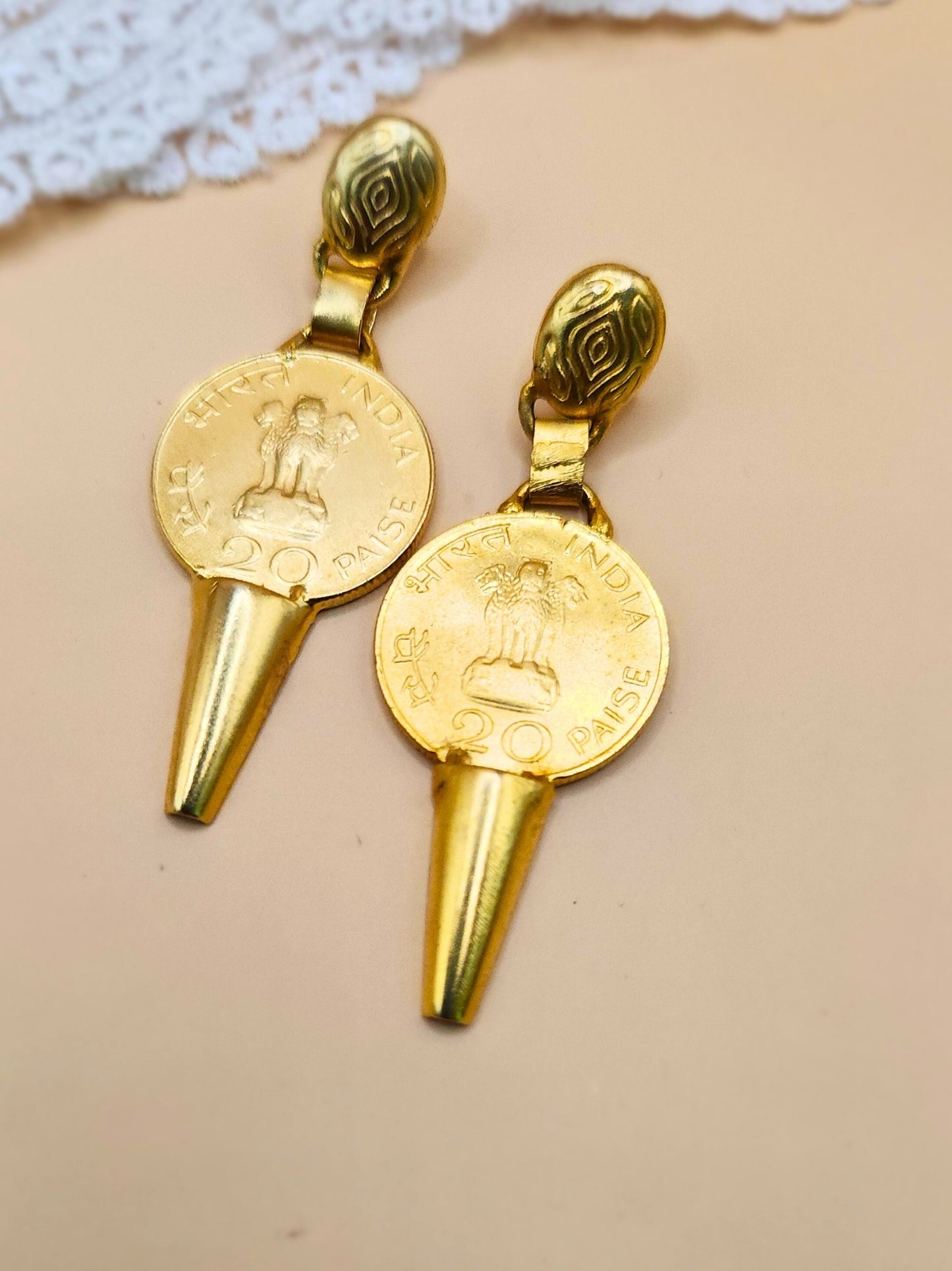 Viana Jewels Coin Earring