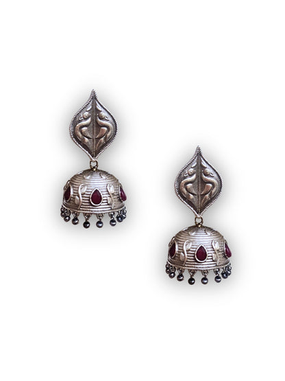 VIANA JEWELS Zaheen Jhumka Earrings