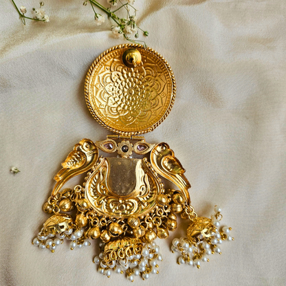 Aayat Kashmiri Pachi Kundan Jhumki