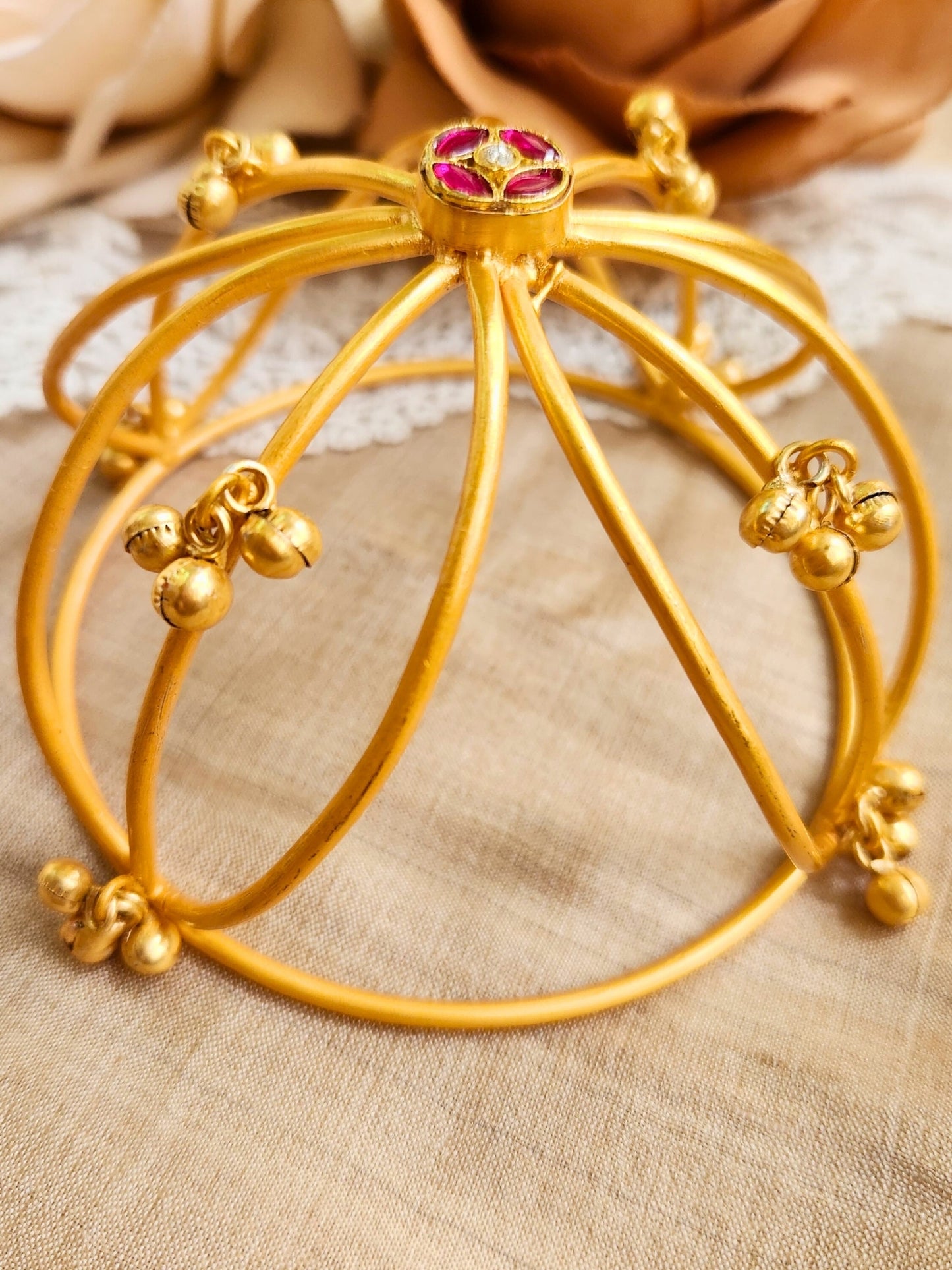 Viana Jewels Ghungroo Hair bun