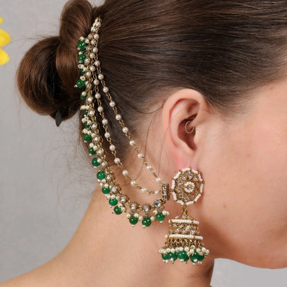 Ajestic Mughal Legacy Earrings