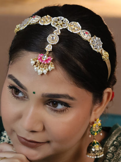 VIANA JEWELS Aparna Maangtikka Hairband