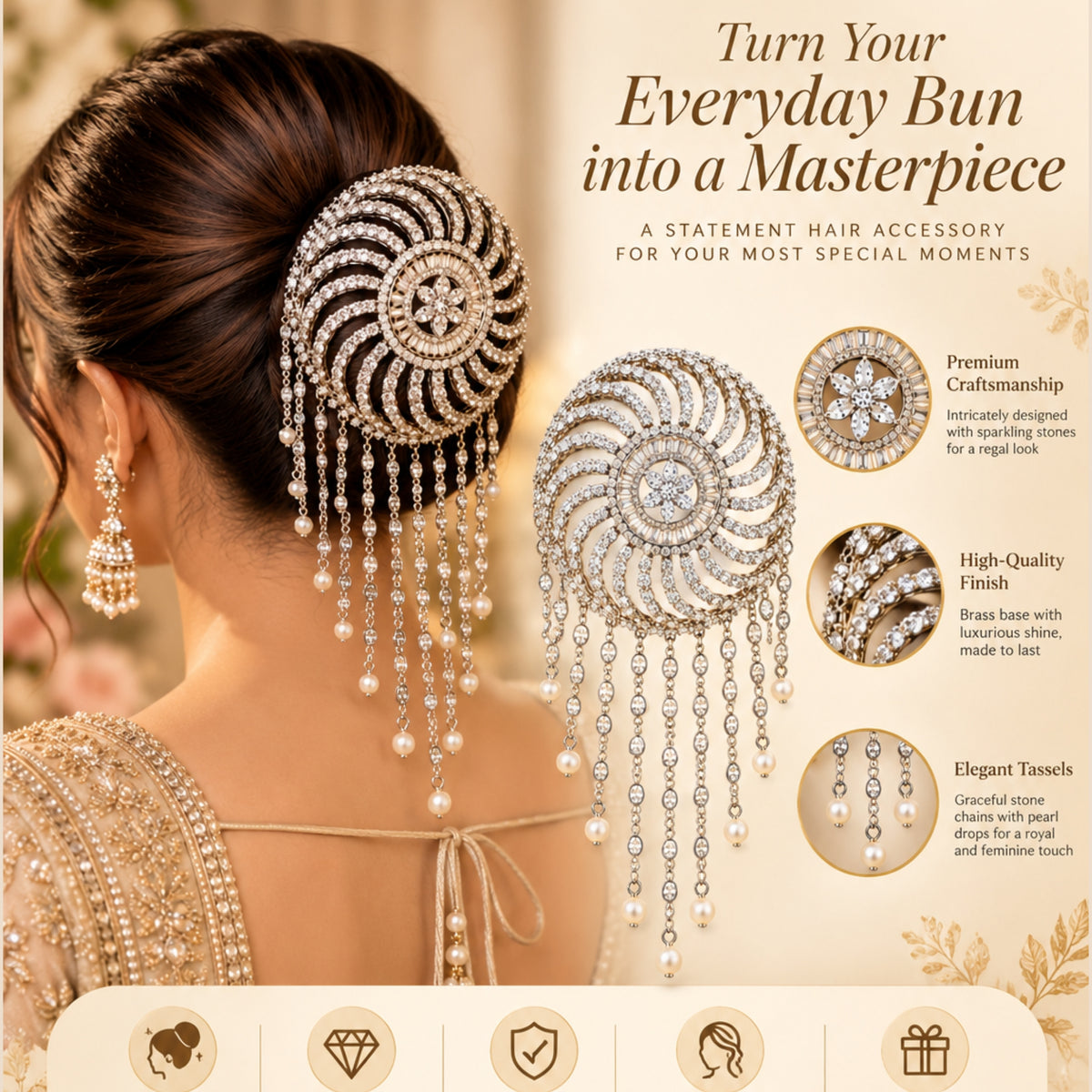 Aabha Hair Bun