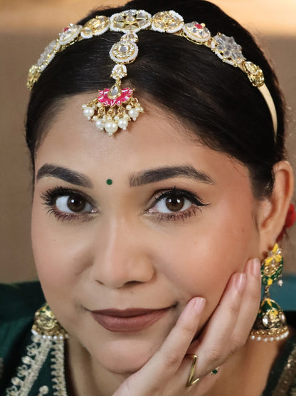 VIANA JEWELS Aparna Maangtikka Hairband