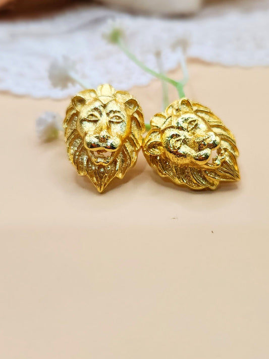 Viana Jewels Leo Stud Earrings