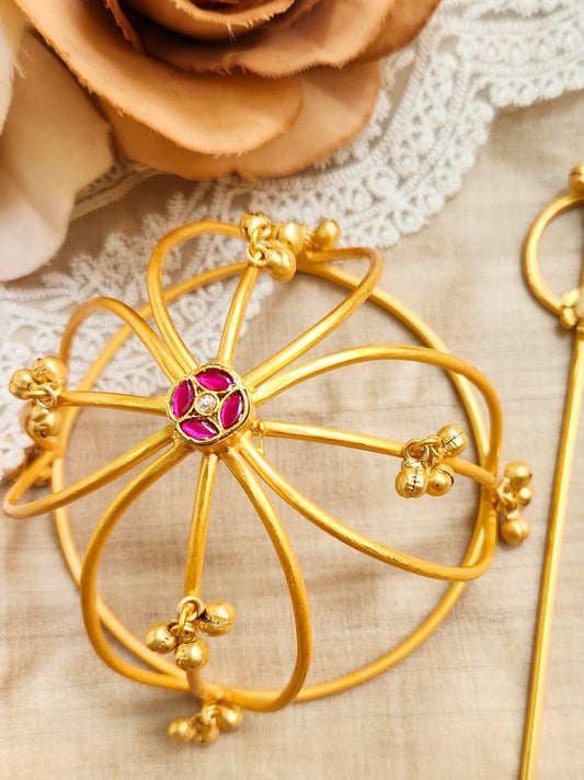 Viana Jewels Ghungroo Hair bun