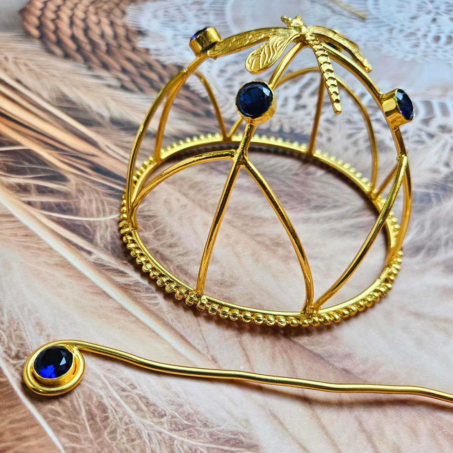 Dragonfly HairBun Accessory