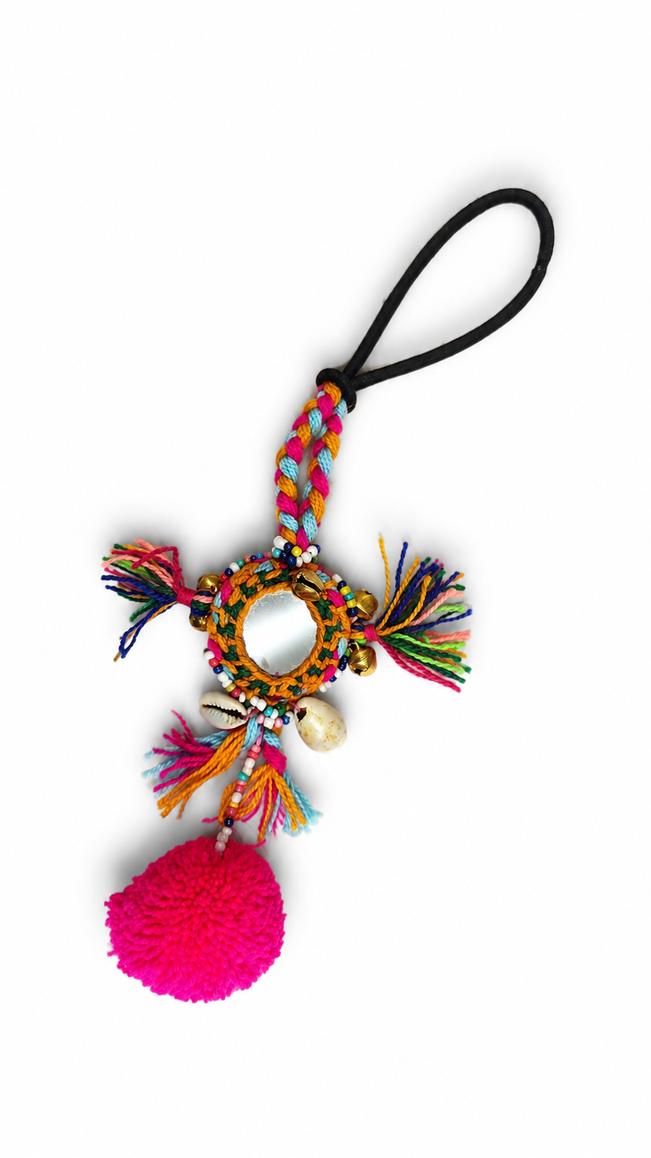 VIANA JEWELS Chamki Charm Hanging Boho Rubber Band For Women