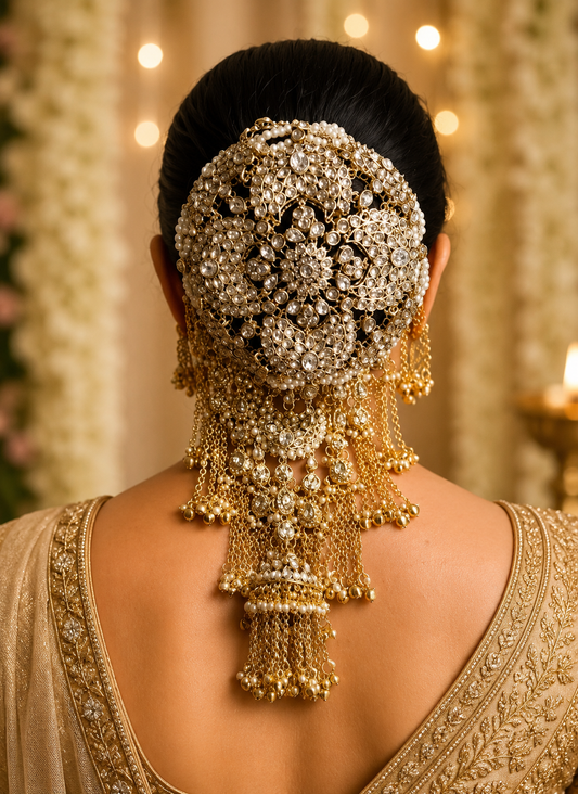 Bridal Hair Bun Kalera