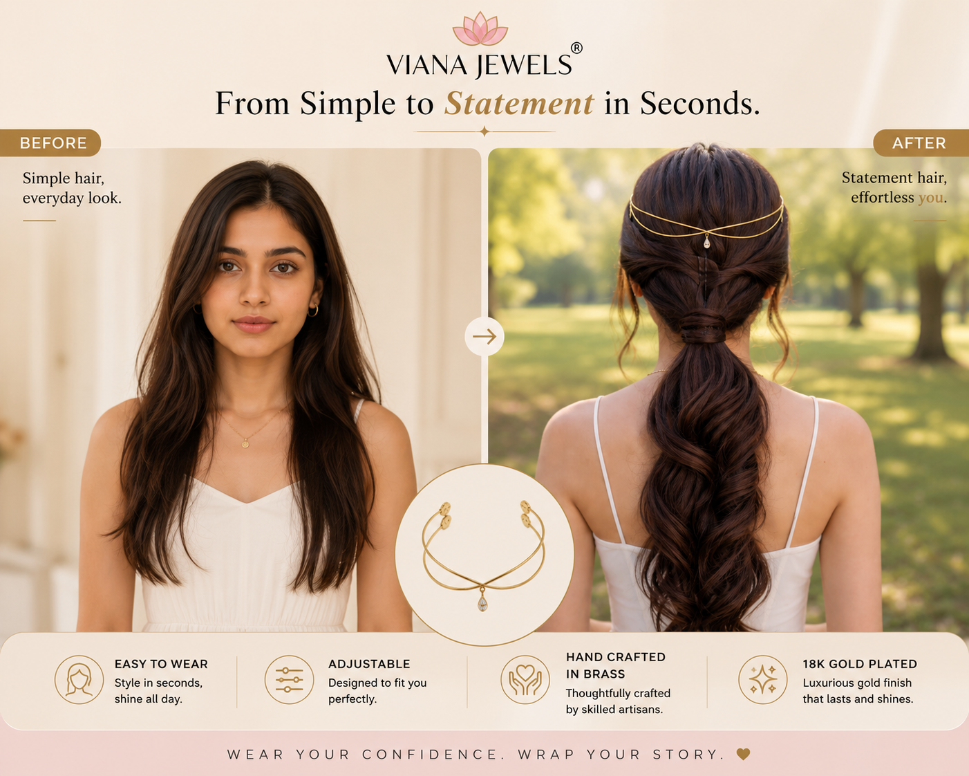 Viana Jewels Jane Tiara