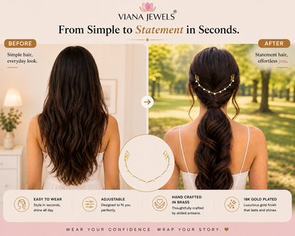 Viana Jewels Pearl Tiara