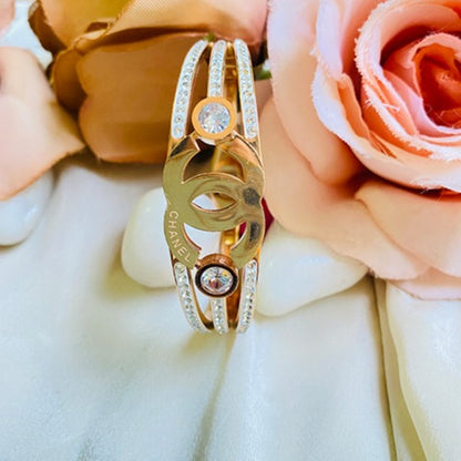 Fancy Rose Gold Bracelet