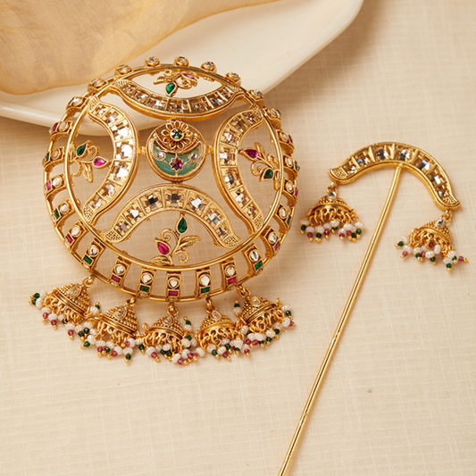 Viana jewels Jhumka Hair Bun