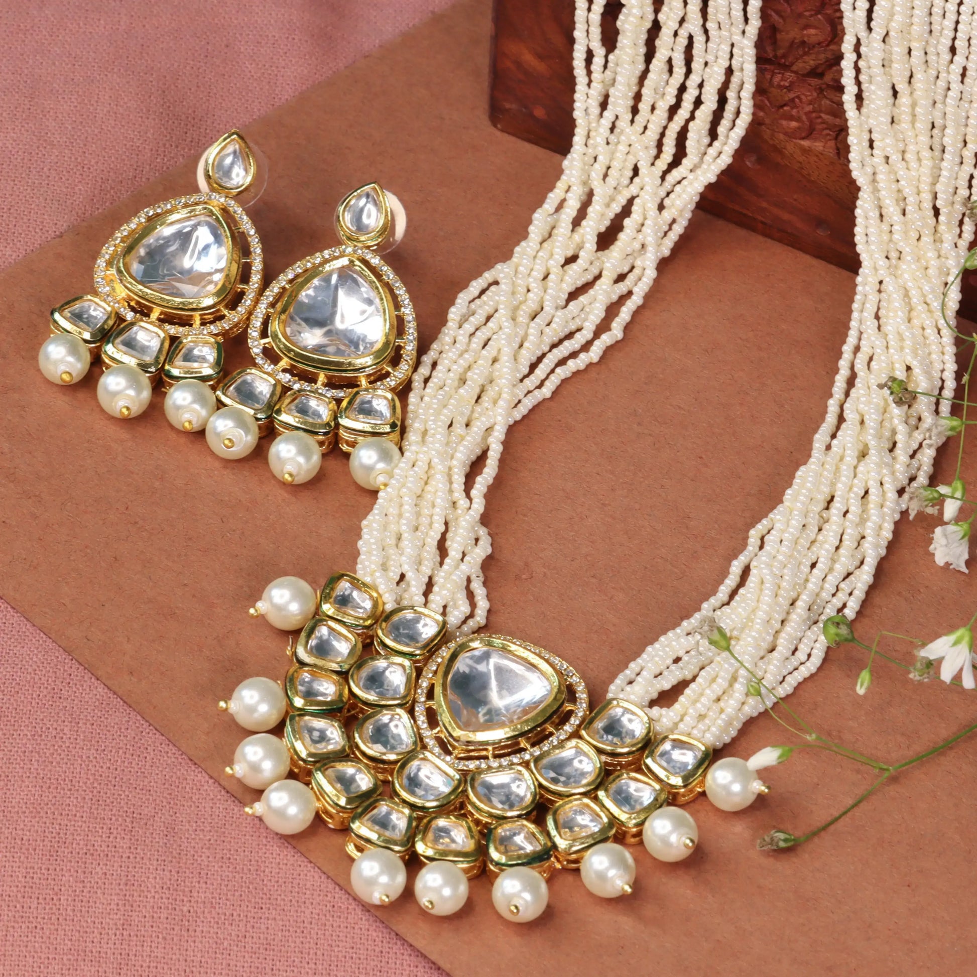 Royal Gala Kundan Haar – Vianajewels - Main Image