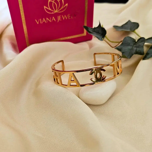 Rose gold Channel bracelet