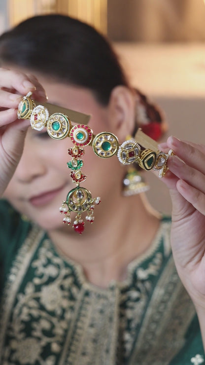 VIANA JEWELS Amol Maangtikka Hairband