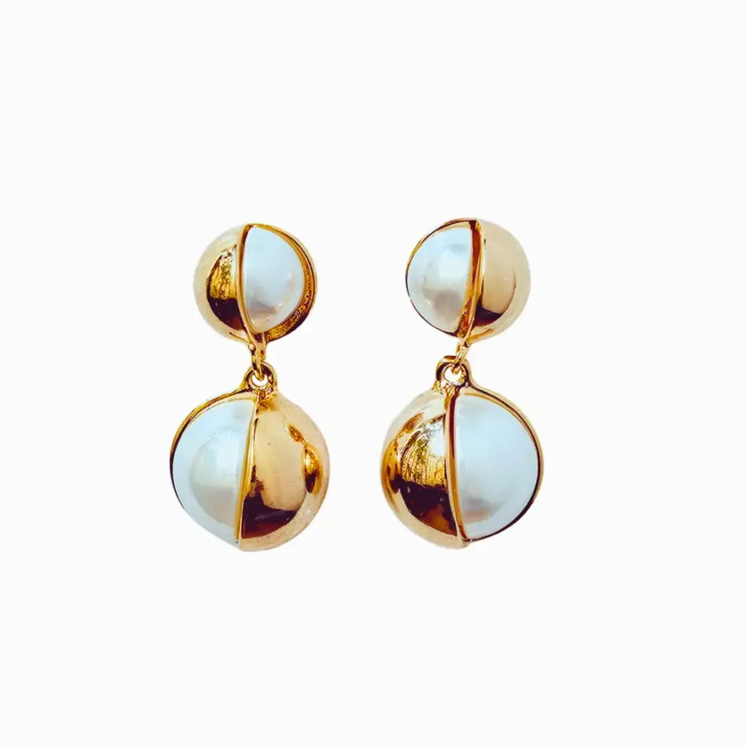 Pearl Fusion earrings for Girls and Women